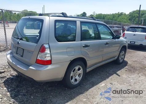 2007 Subaru Forester 2.5X from USA, damaged, VIN JF1SG636X7H747629